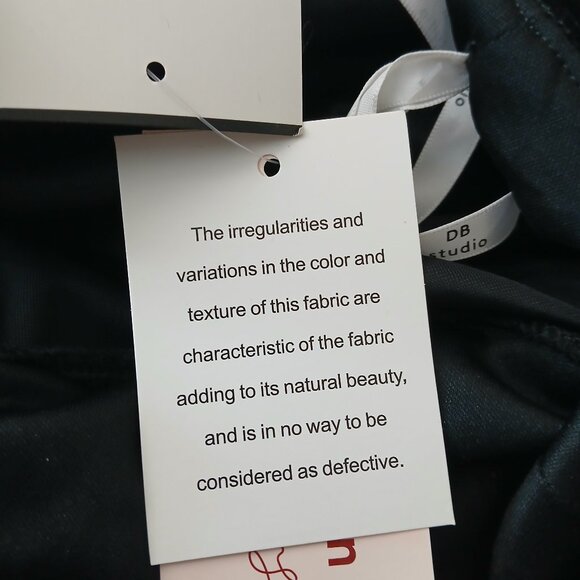 NWT DB Studio Jumpsuit Plus Size 20 Black Velvet Belted David's Bridal - Picture 9 of 10